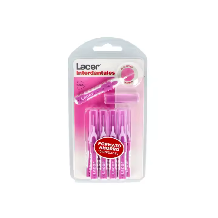LACER CEPILLO INTERDENTAL ULTRAFINO 0.45MM 10U - 1