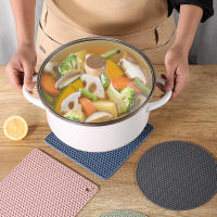 2/4 PCS Tapete De Silicona Multifuncional Resistente Al Calor Para Vaso Tapete De Mesa Antideslizante Soporte De Taza Accesorios De Cocina Modernos - details 3
