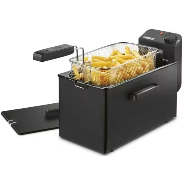 FREIDORA PRINCESS 182727 3L INOX PINTADO NEGRO - 1
