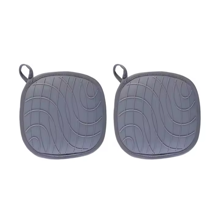 Leeseph-Juego de manoplas para Horno y Olas, Resistencia al Calor avanzada, agarre with Textura antideslizante, para Cocina, hornear, barbacoa - 1