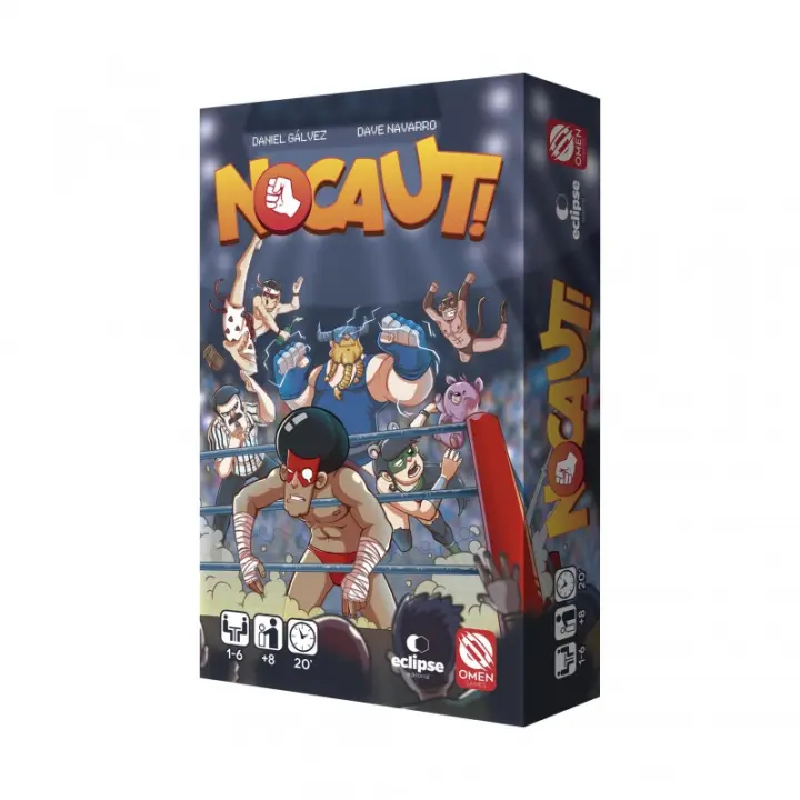 NOCAUT! de Draco ideas - Juego de mesa de cartas - Familiar y muy divertido - 1