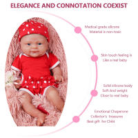 Muñeca Bebé Realista De Silicona IVITA WG1512 De 36cm Con 3 Colores De Ojos Vestido Para Niñas Edad Recomendada 14+ Años - details 3