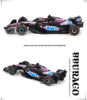 Modelo De Coche De Colección Bburago 1:43 Alpine F1 Team 2024 A524 Con Pierre Gasly Y Esteban Ocon Aleación De Metal Juguete Para Coleccionistas - details 3