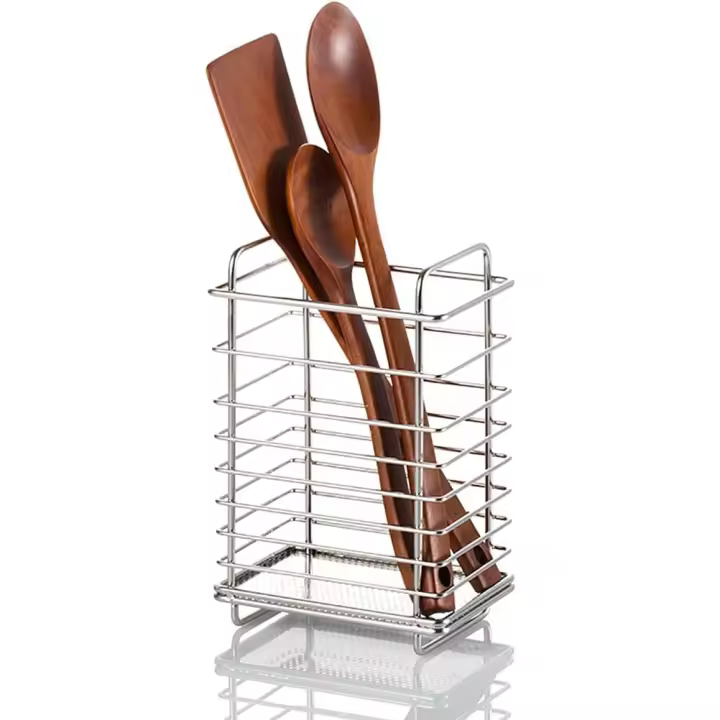Armario - Soporte multifuncional - para la cocina - Cubiertos de acero inoxidable - Dispensador de cepillos de dientes eléctrico - Soporte para cepillos de dientes y pasta de dientes para ducha - Artículos de baño y cocina, 1 ranura, color plata - 1