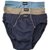 Unco Pack 3 Slip 100% Algodón Goma Ancha En La Cintura 802 - details 0
