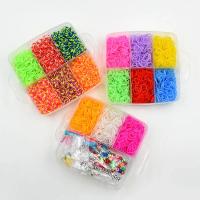 Set De Cajas De Corazones Para Hacer Pulseras Con Banda De Goma Elástica DIY Juguetes Artísticos Para Niños Cinta De Silicona Artesanía Infantil - details 4