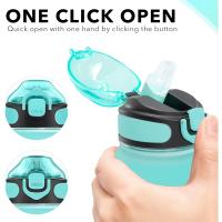 Botella De Agua De 32 Oz Con Horario Y Taza Motivacional a Prueba De Fugas Y Con Correa Para Transporte BPA Y Químicos Tóxicos Libres Para Adultos - details 3
