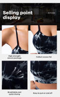 Chaleco De Yoga Para Mujer Sin Almohadillas De Sujetador Transpirable Y Sin Costuras Con Suspensión Vestido De Deporte Para Gimnasio Y Correr - details 1