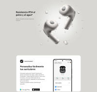Xiaomi Buds 5, Harman AudioEFX, Grabación de audio integrada, Triple micrófono con reducción de ruido mediante IA - details 17