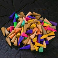 60pcs Bolsa De Granulados De Aroma Mixto De Sándalo Incienso De Torre De Retroceso Contiene Sándalo Agarwood Retroceso - details 11