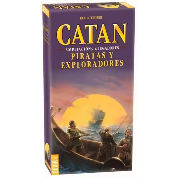 CATAN PIRATAS Y EXPLORADORES EXP. 5 Y 6 JUG. Producto innovador y de gran calidad, diseñado para brindar una experiencia única. Perfecto para regalar o disfrutar personalmente. - 1