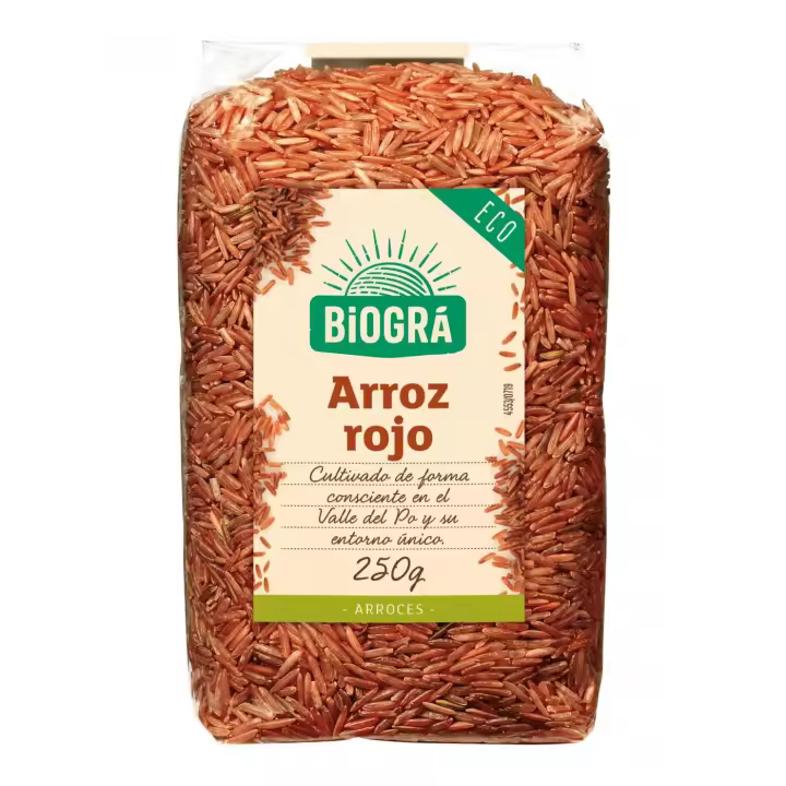 Arroz rojo bio Biográ 250 gramos - 1