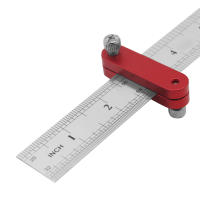 Localizador De Límite De Regla De Acero Para Carpintería Scribe Locator Rectilíneo Bloque De Localización Herramienta De Medición Para Trabajos Manuales - details 17