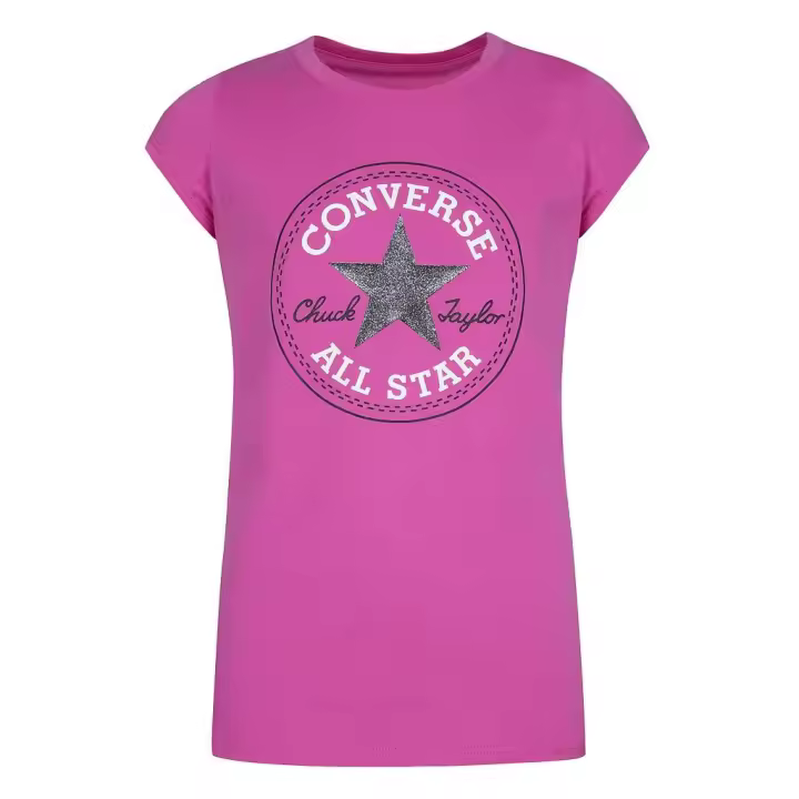 Camiseta CONVERSE CHUCK PATCH TEE 468992 A3J Rosa - 1