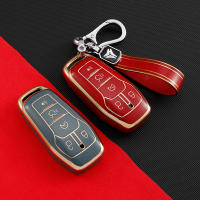 Funda De Llave De Coche Suave TPU Para Ford Fusion Mondeo Mustang F-150 Explorer Edge 2015-2018 Cubierta Protectora Para Llave De 5 Botones - details 1