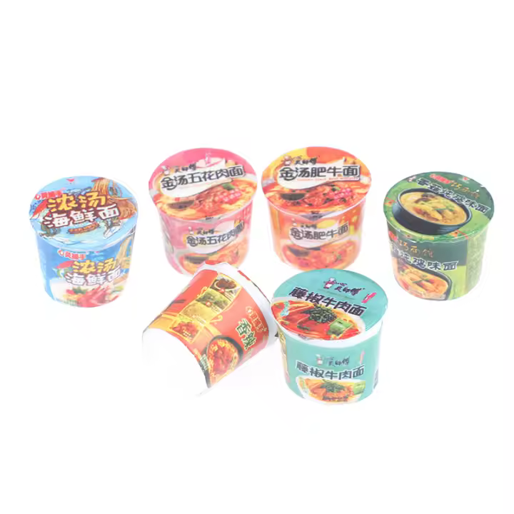 5Pcs Fideos Miniatura Para Muñecas De 1/12 Casa De Muñecas Cocina Juguete De Alimentos Pretendidos Accesorios De Casa De Muñecas - 1