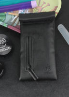 FIREDOG Bolsa De Hierba Con Cierre De Cremallera Lining De Carbono En Cuero PU a Prueba De Olores Y Perfumes Para Cigarrillos - details 3