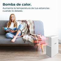 Aire Acondicionado Portátil Cecotec ForceClima 9550 Style – 9000 BTU, Bomba de Calor, Panel Táctil y Mando a Distancia - details 4