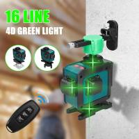 Nivel Láser de 16 Líneas 3° Función Autonivelante Herramienta de Nivelación Nivel Láser Omnidireccional de Pared con Soporte Trípode - details 1