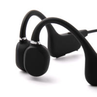 Auriculares de Conducción Ósea Verdadera | Cascos Deportivos Inalámbricos Bluetooth | Sonido Estéreo 3D, rojo A5X - details 2