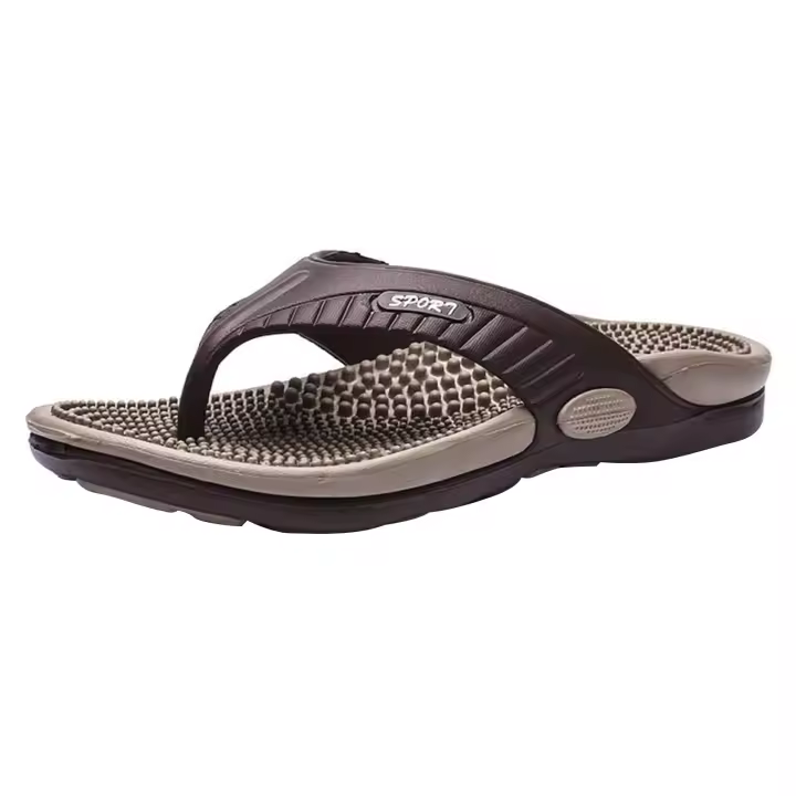 Sandalias De Playa Para Hombre Verano Mzageo Plantillas Cómodas Zapatos Casuales Para Casa Y Baño EVA Transpirable Y Duradera - 1