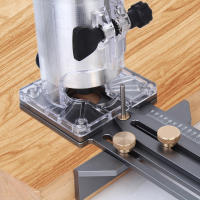 Juego De Herramientas Para Carpintería Con Circunferencia Cortadora Y Base Para Router Eléctrico Talla Circular Con Escala Y Alambrilla Herramienta DIY De 220-670mm - details 5