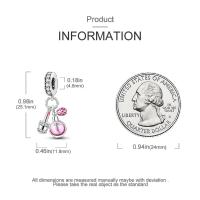 Colgante De Serie Trabajo Y Carrera En Color Plata Para Pulsera Pandora DIY Joyería Para Mujer Zirconia Metálica De Plata - details 41