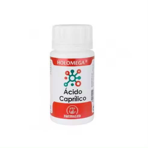 Holomega Ácido Caprílico de Equisalud, 50 cápsulas - 1
