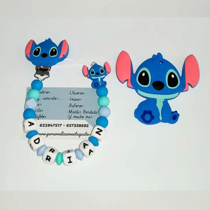 personalizameatugusto chupetero mordedor silicona alimentaria - 1