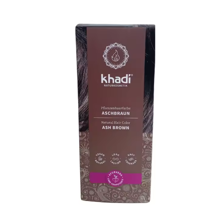Khadi Henna Bio Castaño Ceniza 100g - 1