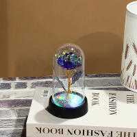 Rosa Artificial De 16CM Con LED Flores Creativas Para Decoración De Hogar Regalos Para San Valentín Día De La Madre Bodas - details 2
