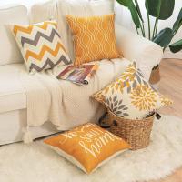 Juego de 4 Fundas de asiento de 45x45 cm, con inscripción «Home Sweet Home», Funda Decorative para sofá con Cremallera Oculta, Navidad - details 4