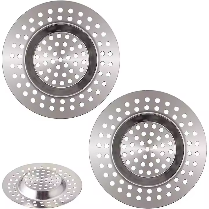 3 Pack Stainless Steel Sink Strainer In Kitchens - 1