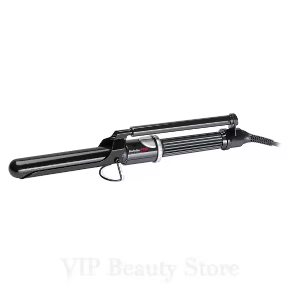 BabylissPRO RIZADOR DE PELO PROFESIONAL. TENACILLA DIAMOND 135º -220º. MANGO GIRATORIO. 25mm. -BAB2243TDE- - 1