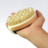 Pelo Corporal Seco, Pelo de Baño de Cerdas Naturales, Pelo Corporal para Drenaje lympático, exfolia, estimula la circulación sanguínea, elimine Las toxinas y las células Muertas DE LA PIEL - details 4