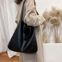 Bolso De Hombro Para Mujer Yogodlns Vintage Gran Capacidad De PU Suave Bolso De Mano Y Bolsa De Armpita Diseñador Bolso De Mujer - details 5