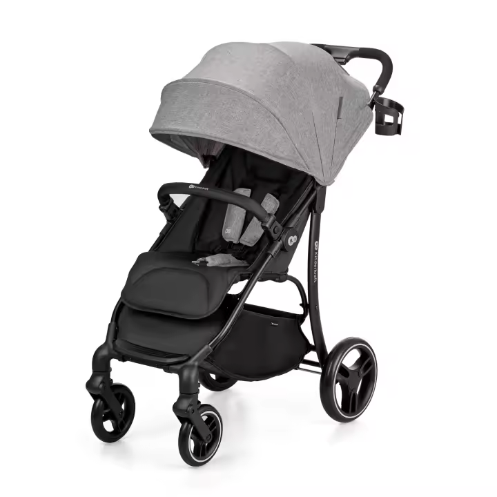 Kinderkraft - TRIG2 Silla de Paseo, Carro bebé, Carrito bebé, Posición reclinada, Fácil de Plegar, Plegado con una sola mano, Ligero, Práctico portavasos, 24 kg - 1