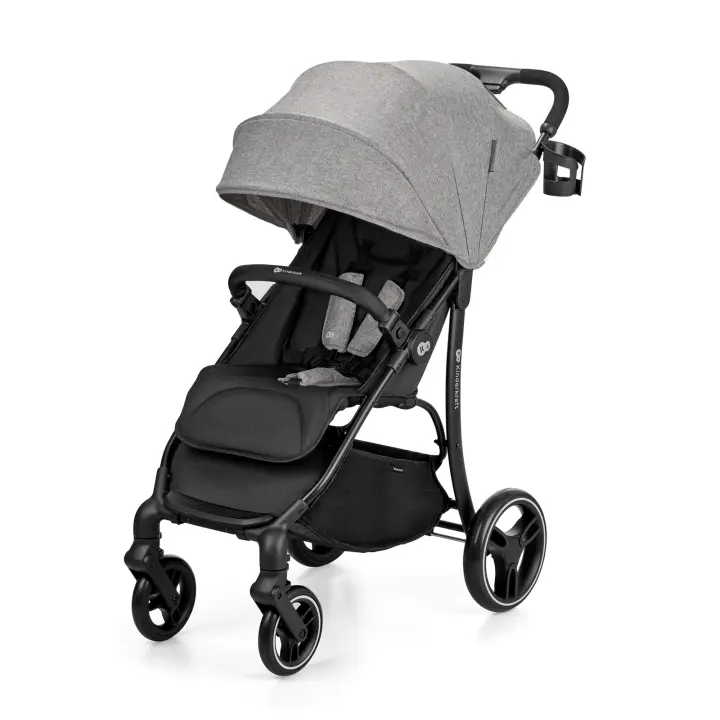 Kinderkraft - TRIG2 Silla de Paseo, Carro bebé, Carrito bebé, Posición reclinada, Fácil de Plegar, Plegado con una sola mano, Ligero, Práctico portavasos, 24 kg - 1