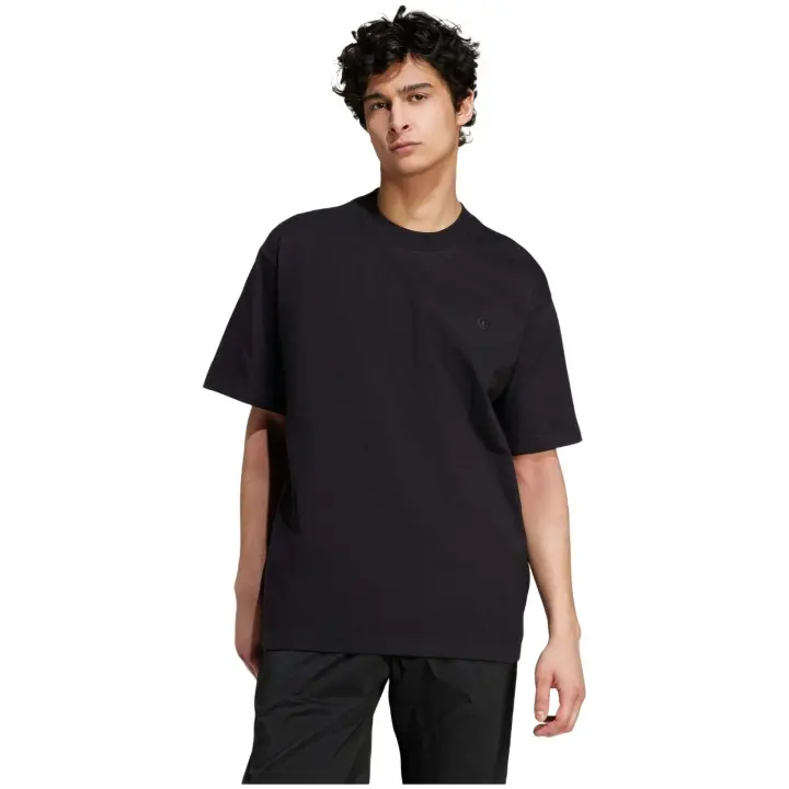 Camiseta de Manga Corta Adidas Premium Essential para hombre en color negro - 1