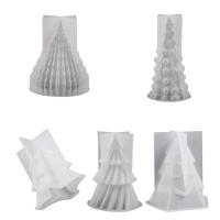 Molde De Silicona Para Vela De Árbol De Navidad 3D Creativo Para Epoxy Resina DIY Aromaterapia Vela Tamaño Estándar De Plantas - details 5