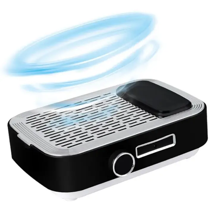 Aspiradora De Uñas Profesional 80W Recargable Con Filtro Removible Para Pediura Y Manicura Herramientas De Salón De Belleza - 1
