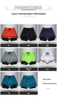 Shorts De Verano De Seda Helada De Alta Calidad Para Deportes Rápidos Secado Fitness Shorts De Correr Y Baloncesto Para Hombres Talla True Three Piece - details 6