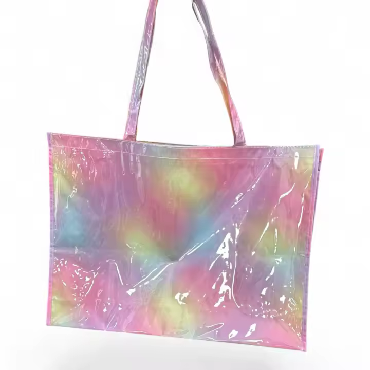 Bolsos Tote Playa Mujer -Brandelia - Grande, Impermeable y Reciclado, Bolsillo  Interior, 40x12x53cm - 1