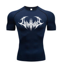 Camiseta De Fitness Para Hombres Musculado Gimnasio Quick Dry Transpirable Deporte Entrenamiento Estilo Fitness Ropa Deportiva - details 7