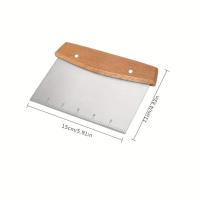 Set Profesional De 3 Piezas De Cuchara De Metal Para Sartén De Hierro Fundido Y Barbacoa Herramientas Pesadas Para Limpieza De Sartén Y BBQ - details 3