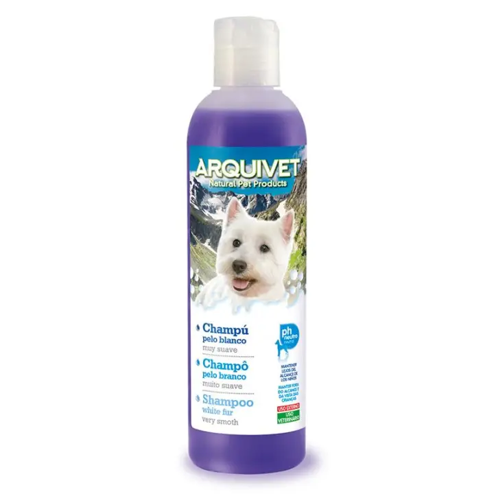 Champú para Perros de Pelo Blanco - 250 ml Arquivet - 1