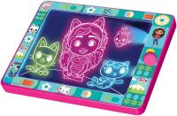Cefa Toys - Pizarra Luminosa Mágica La Casa de Muñecas de Gabby, Pizarra con Tablero Luminoso Portátil, Incluye 8 Luces de Colores y 2 Rotuladores Borrables - details 1