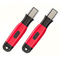 Afilador De Cuchillos Portátil Profesional Herramienta De Afilado De Piedra Para Cocina Jardín Afilador De Hojas De Acero Inoxidable Ecológico - details 7
