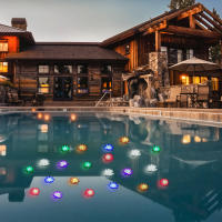 Lámpara Flotante De Loto Falso Con LED Para Piscina Y Jardín Lámpara Subacuática Autónoma Para Paisaje Micro Flores Flotantes - details 4