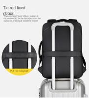 Mochila de viaje de gran capacidad para hombre, bolsa para ordenador portátil de negocios con carga USB, bolso personalizable para exteriores - details 28